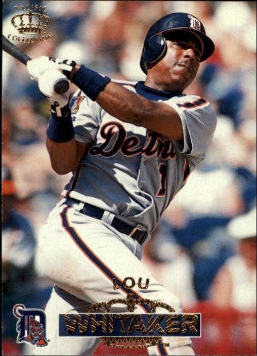 1996 Pacific #318 Lou Whitaker – BB