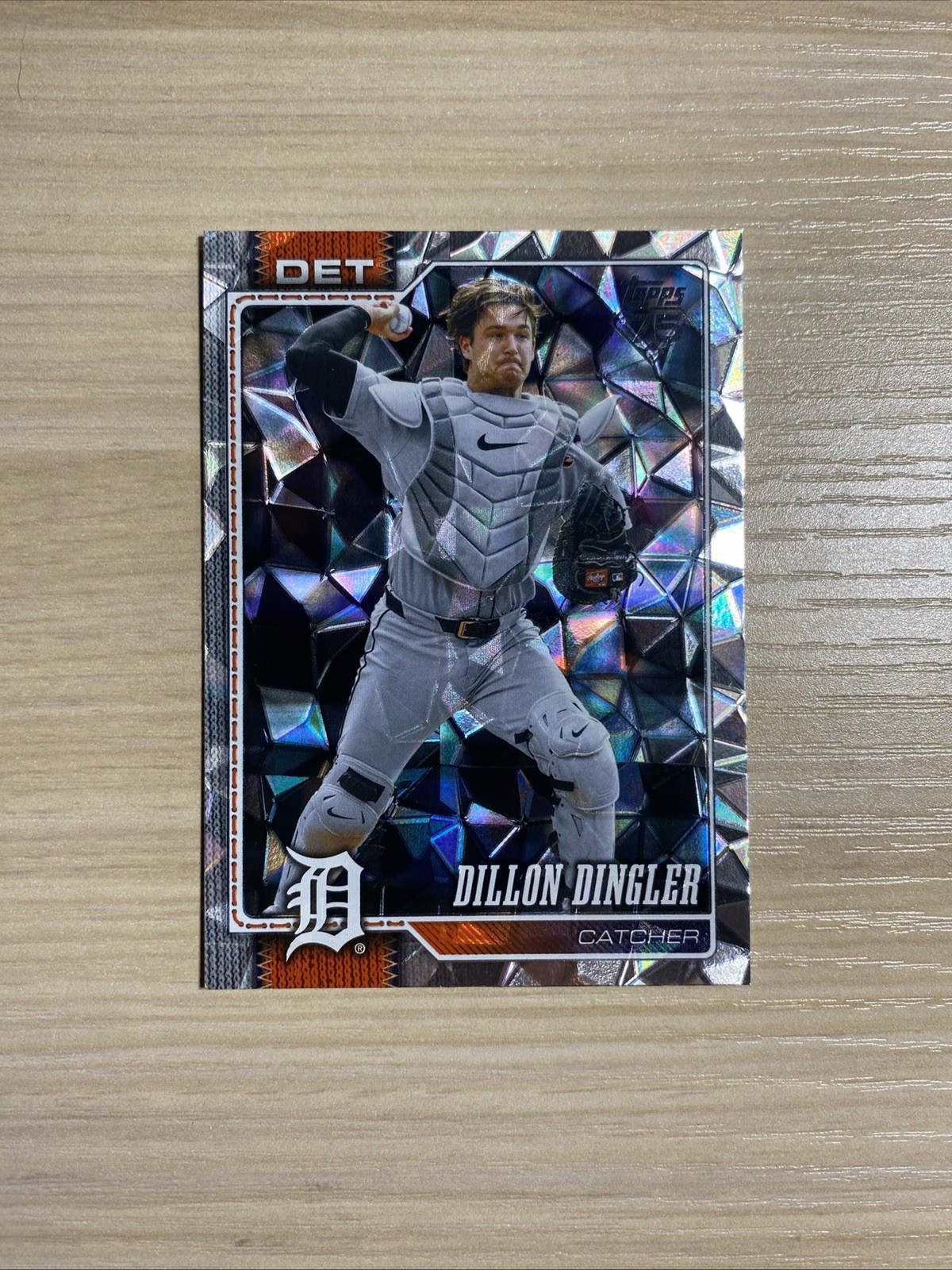 2026 Topps Diamante Foil Dillon Dingler Detroit Tigers #351