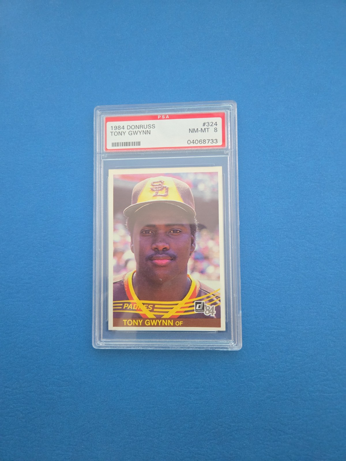 1984 Donruss – Tony Gwynn #324 – PSA 8
