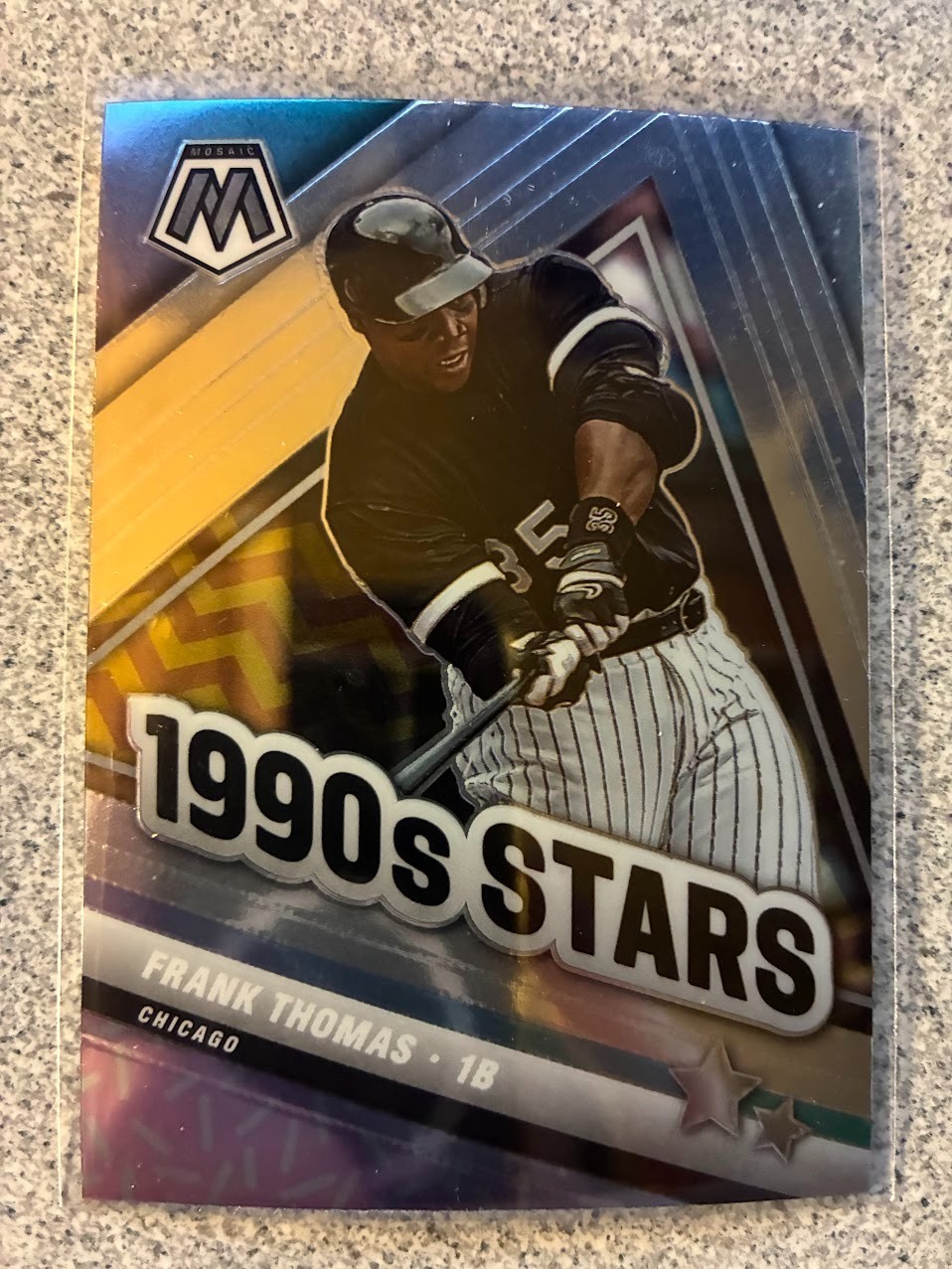2022 Panini Mosaic 1990’s Stars #293 Frank Thomas