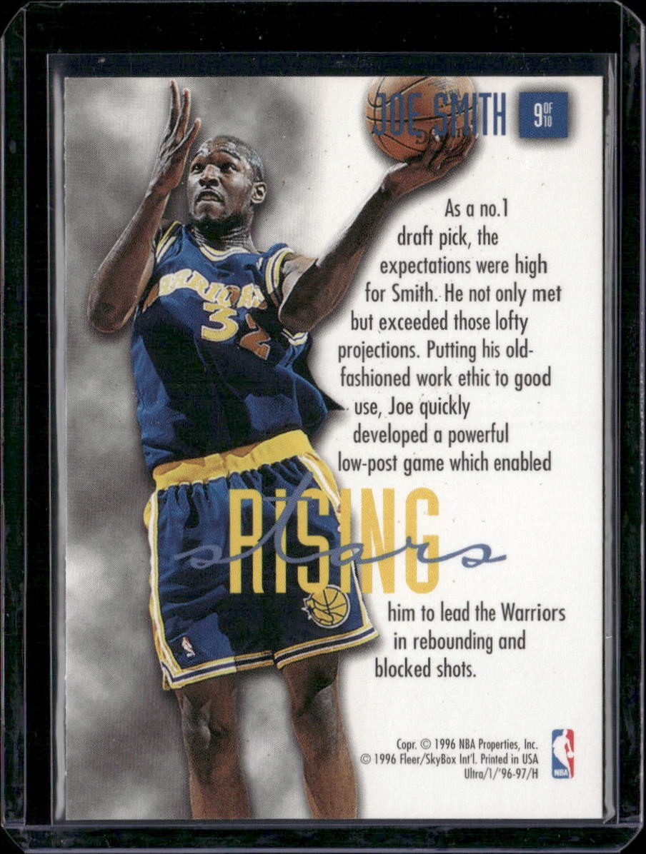 1996-97 Ultra #9 Joe Smith Rising Stars