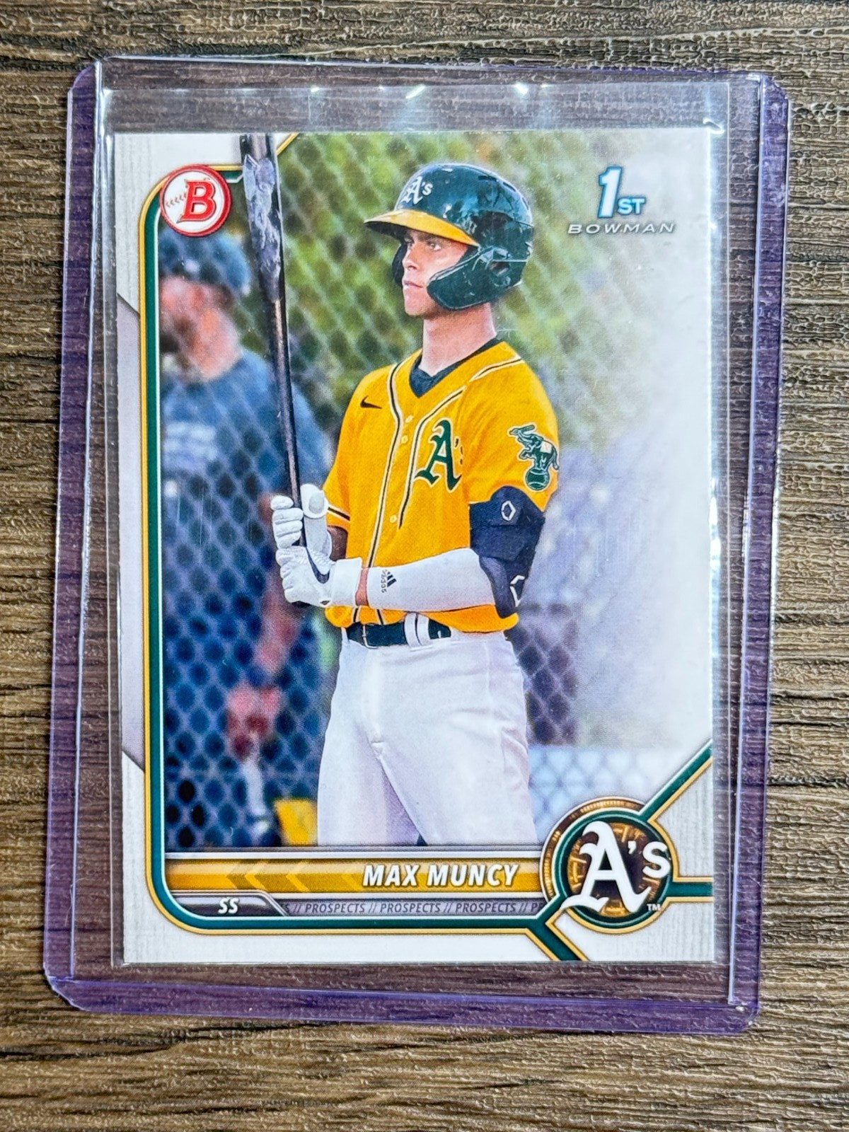 2022 Bowman – Prospects Max Muncy #BP-89 (RC) Athletics