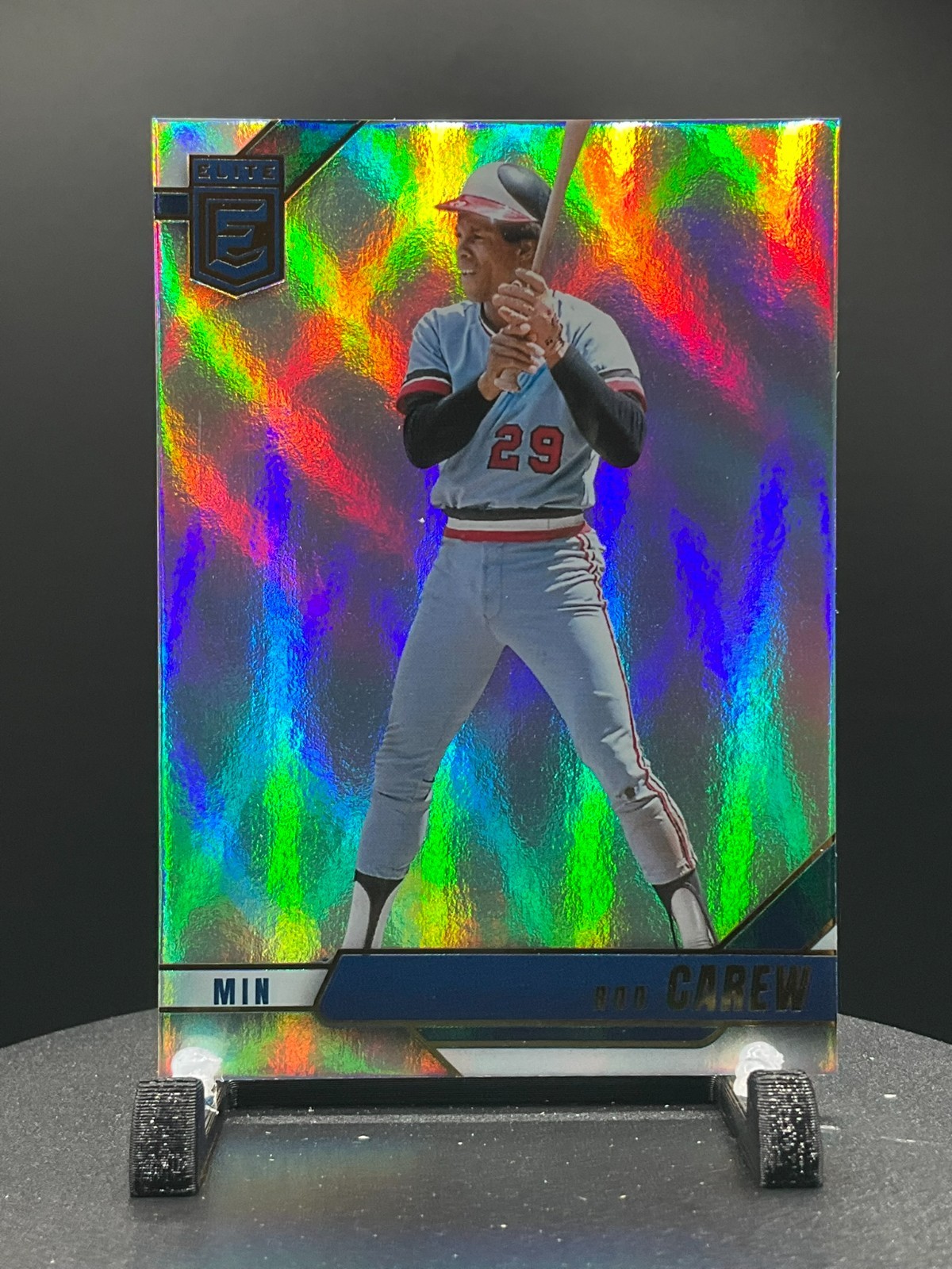 2026 Donruss Elite Baseball #48 Rod Carew, Minnesota Twins
