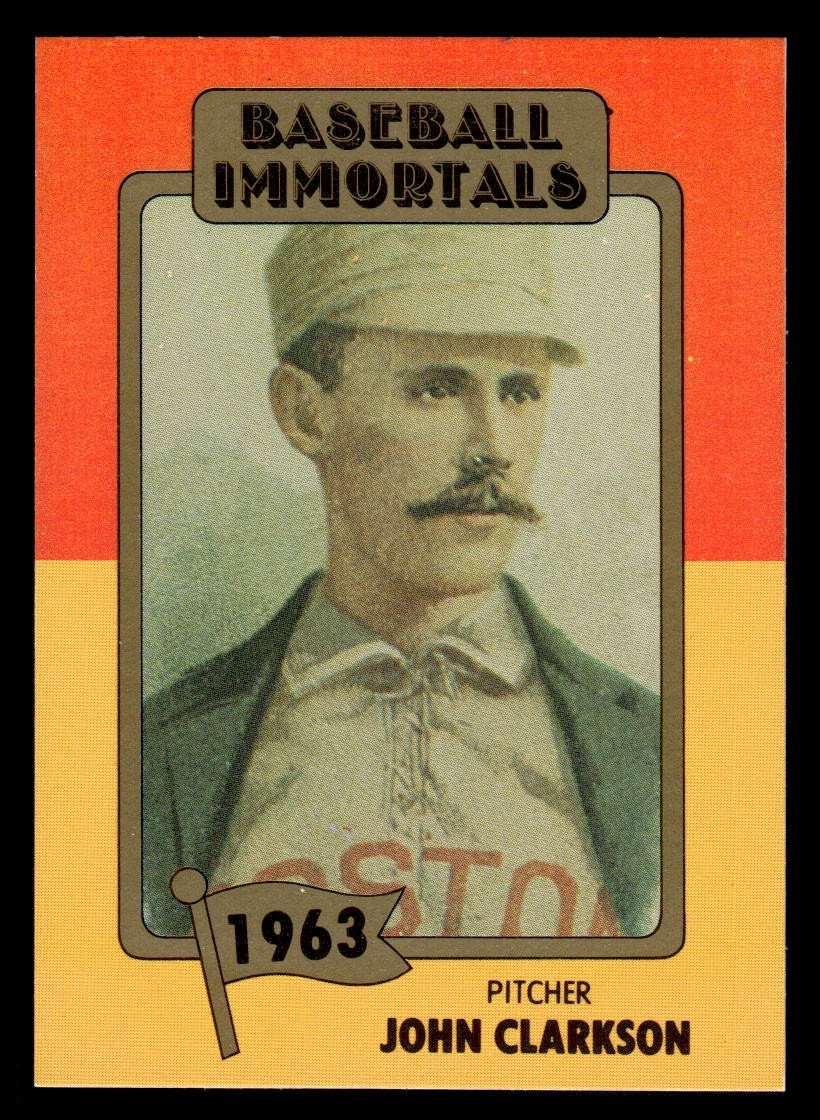 1980-87 SSPC HOF- John Clarkson #91 Boston Beaneaters