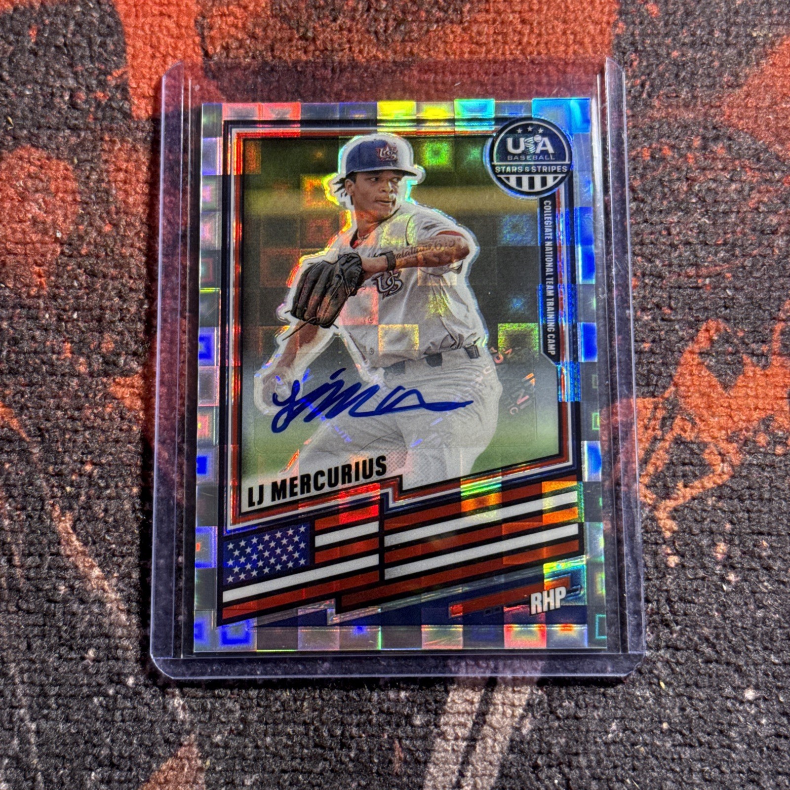 2026 Panini Stars & Stripes Prizm LJ MERCURIUS Silver Pandora Auto /225🔥🔥🔥