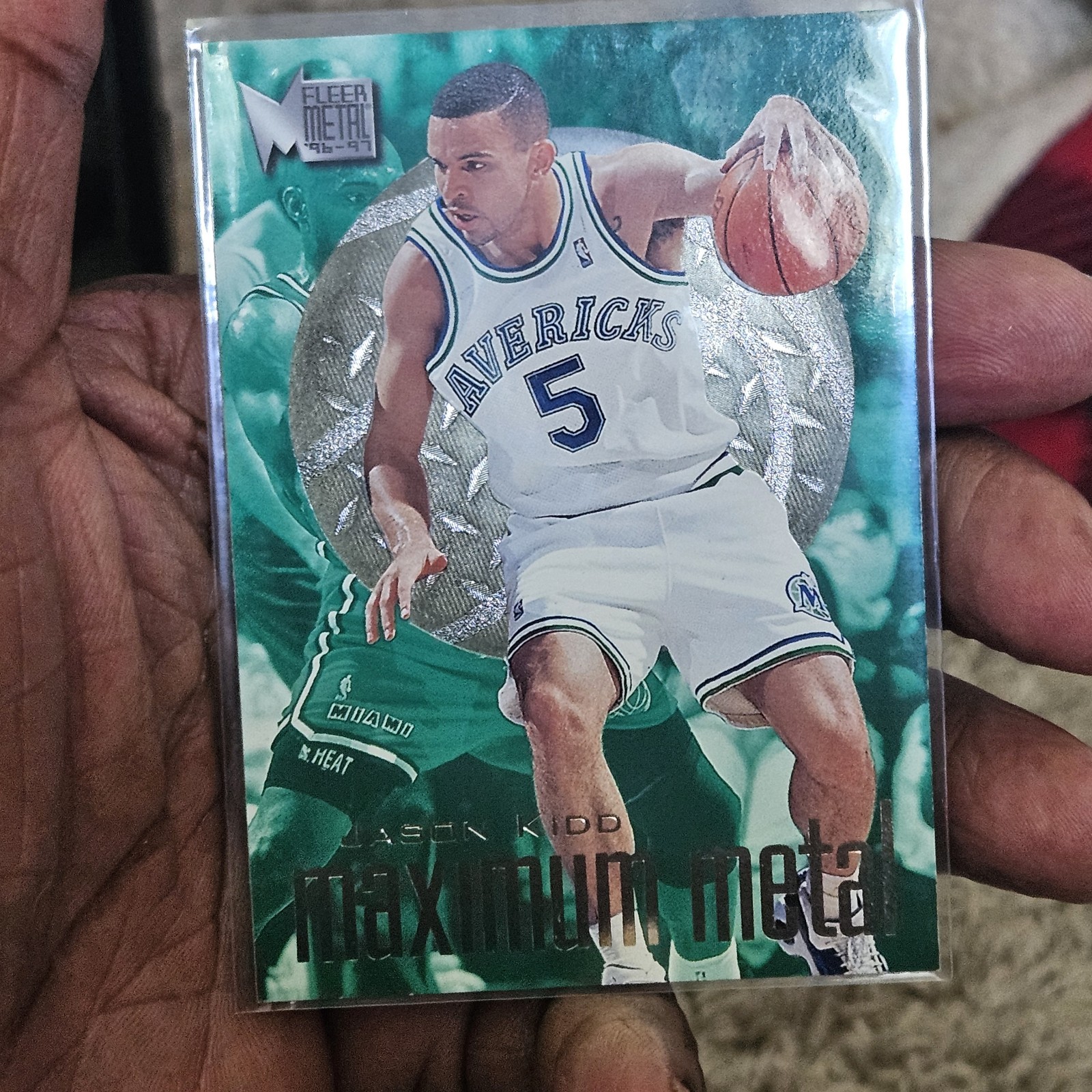 1996-97 Fleer Metal – Maximum Metal Jason Kidd #5