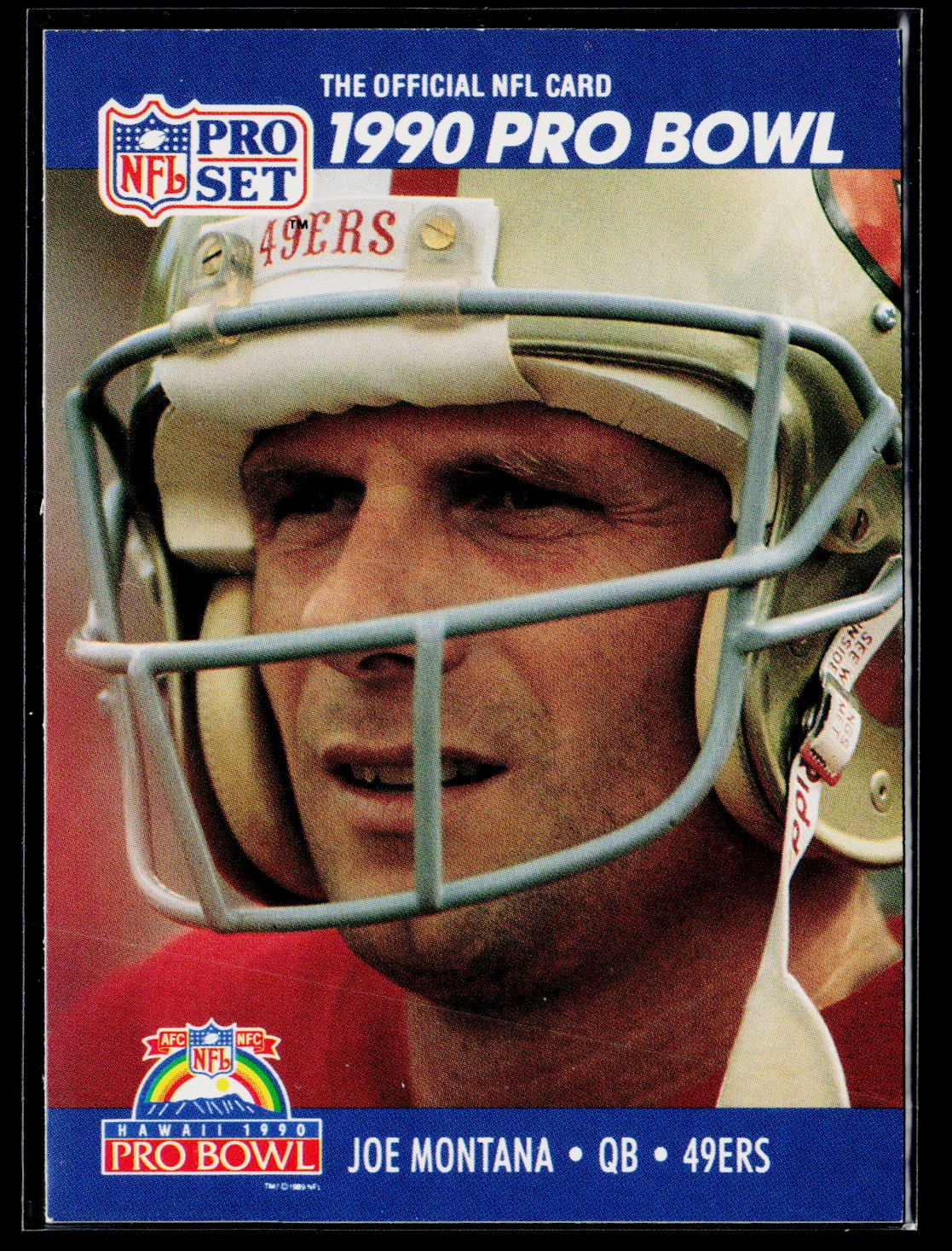 1990 Pro Set #408 Joe Montana