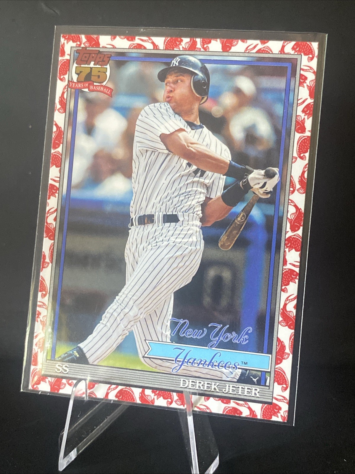2026 Topps Japan Edition 1991 Koi Fish Derek Jeter New York Yankees T91-30