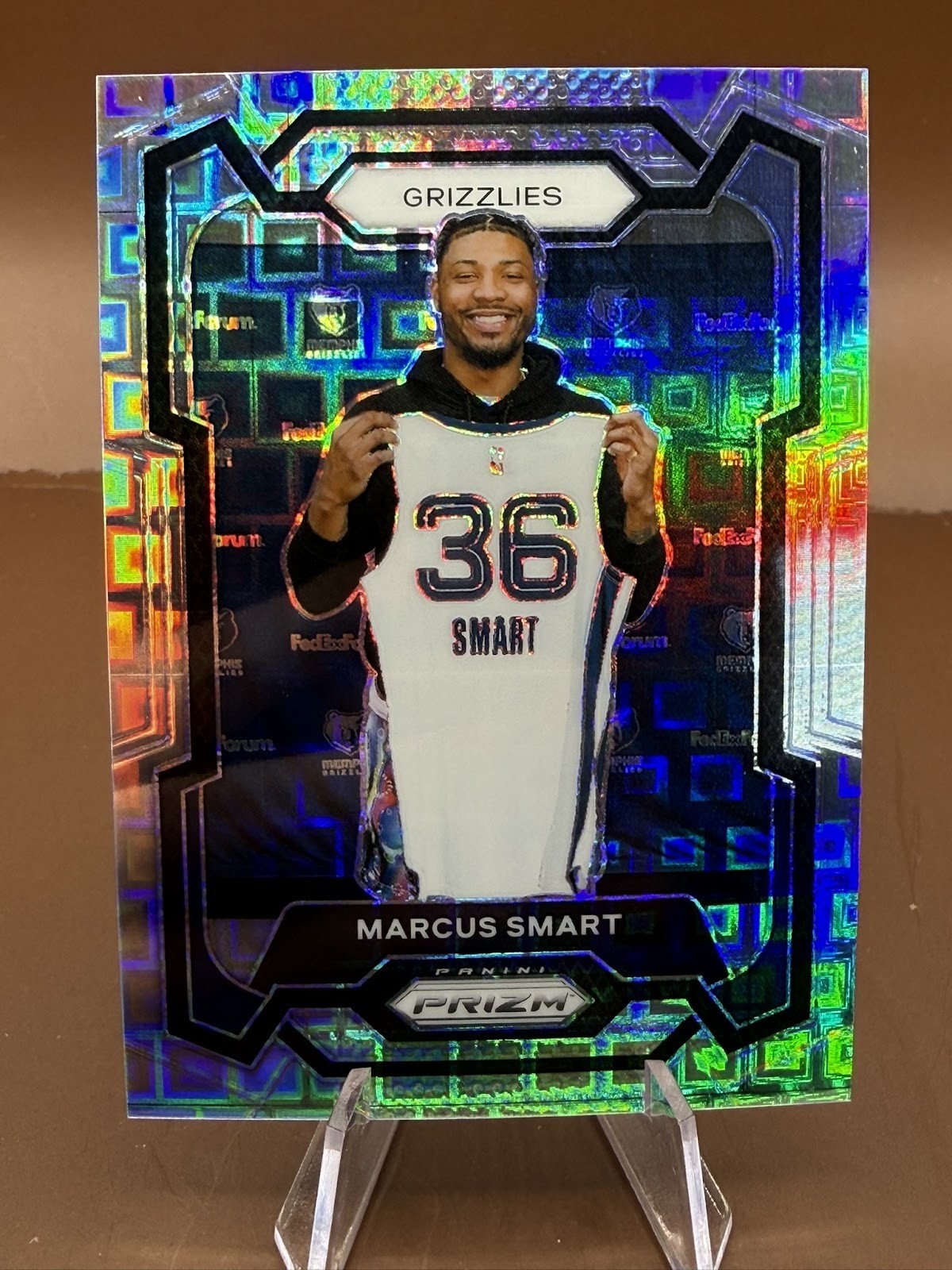 2023-24 Panini Prizm – Marcus Smart #62 Premium Box Set Pandora Prizm /150