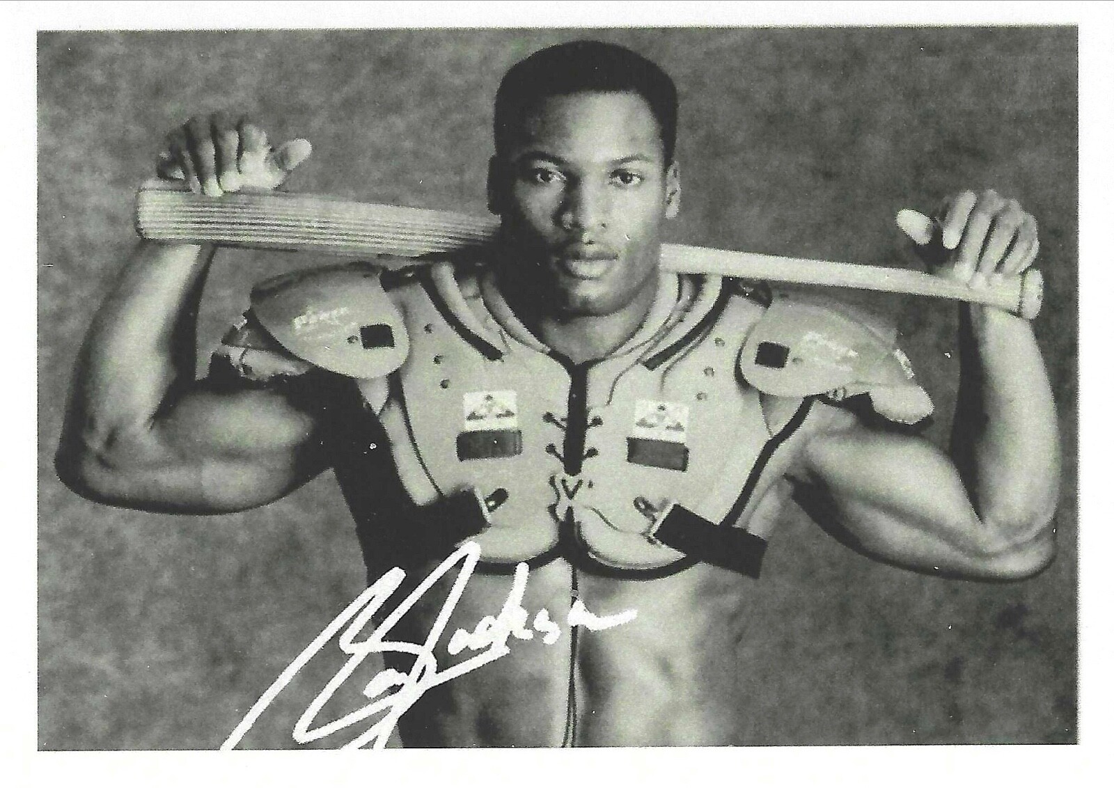 Bo Jackson PROMO CARD 1990 Score #697 Rookie – Facsimile Autograph – Please Read
