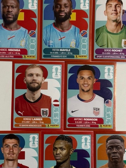 2026 Panini World Cup Sticker Collection Pick Your Sticker RED PARALLEL
