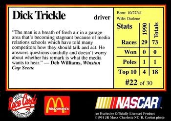 Dick Trickle 1991 Maxx McDonald’s – #22b – Cale Yarborough Motorsports