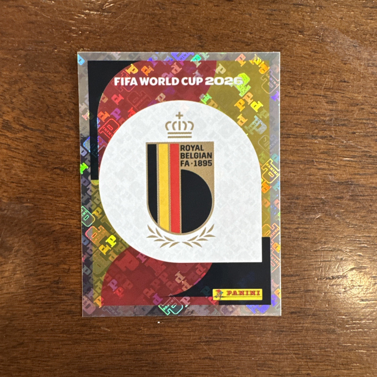 Panini FIFA World Cup 2026 Royal Belgian FA BEL 1 Belgium Sticker Card