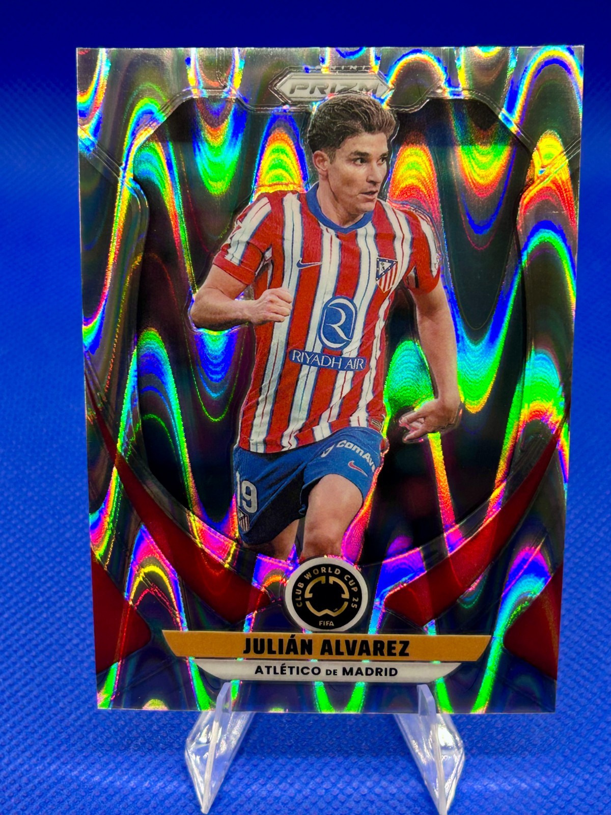 2025 Prizm FIFA Club World Cup Julian Alvarez Seismic Prizm #25