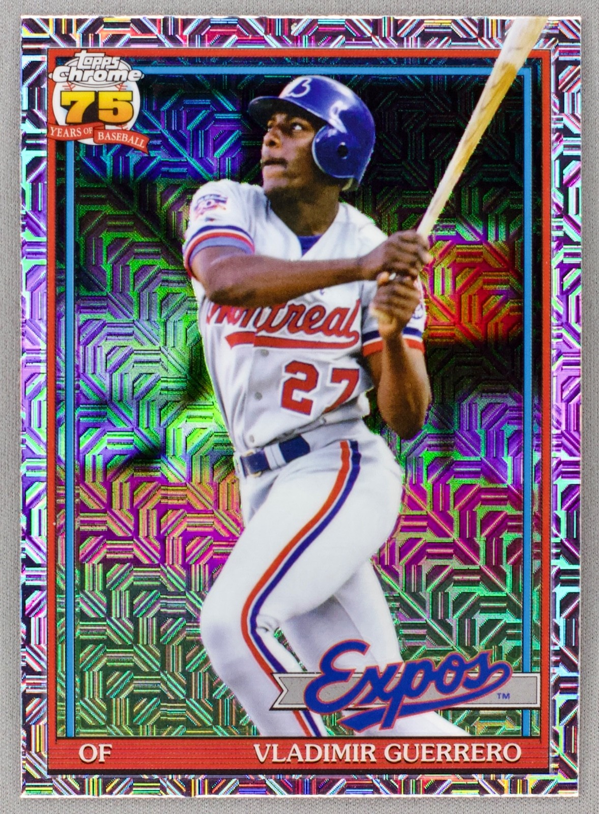 2026 Topps Series 1 1991 Silver Pack Mojo Vladimir Guerrero #91C-9 Expos