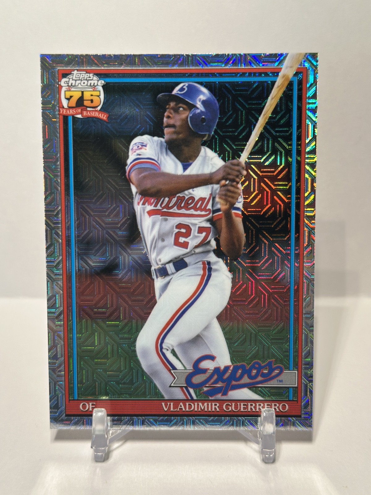 2026 Topps Series 1 Vladimir Guerrero Topps Silver Pack 75th Anniversary #91C-9