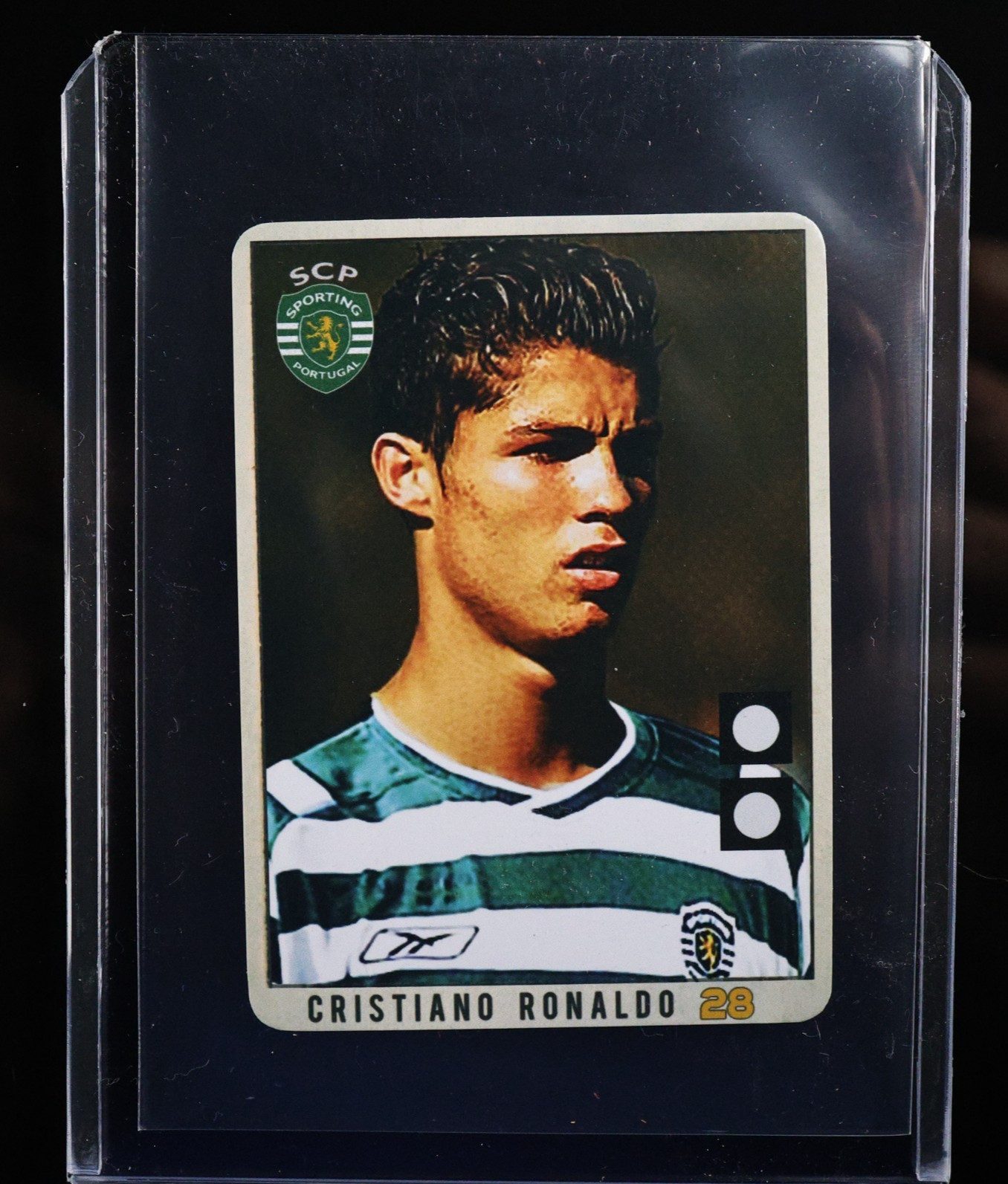 2002-2003 Cristiano Ronaldo Rookie Card Sporting Lisbon