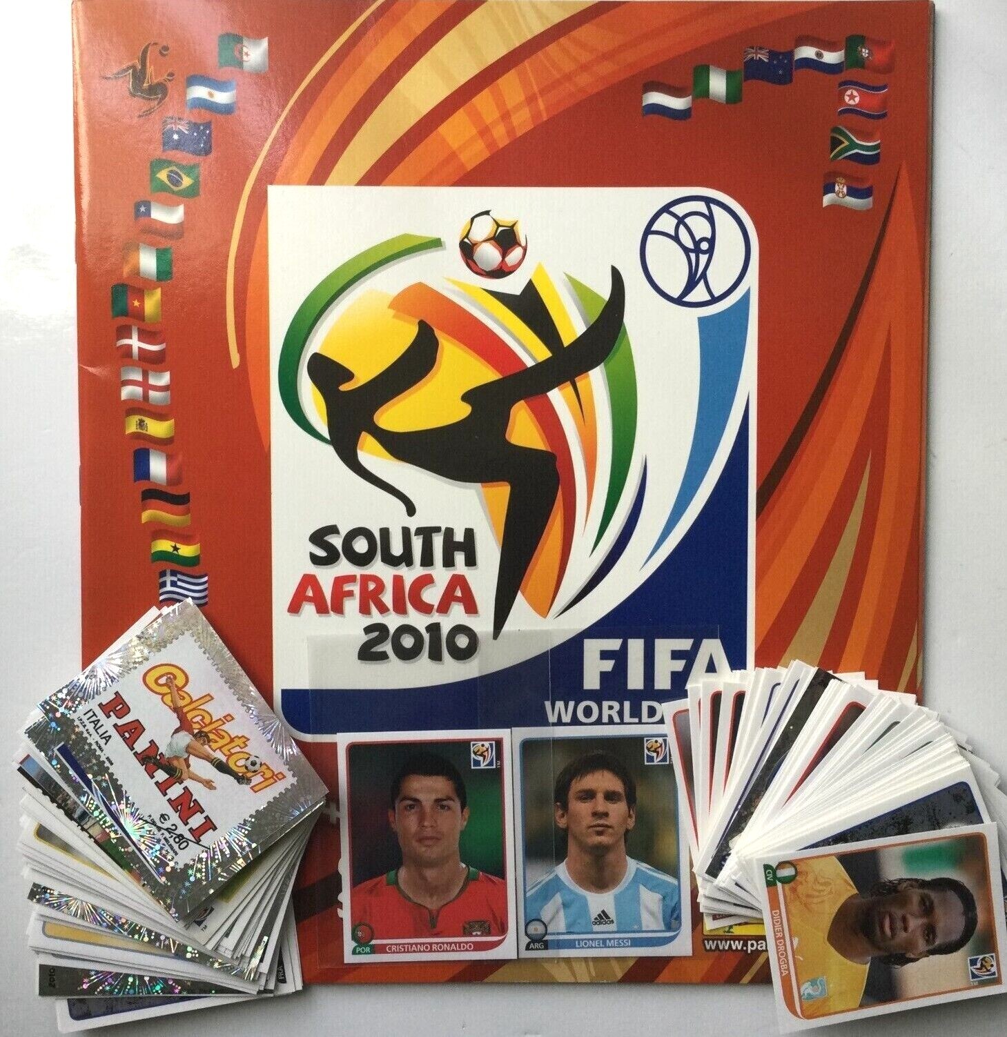 2010 Panini World Cup South Africa Stickers #316-638 Pick to Complete your Album