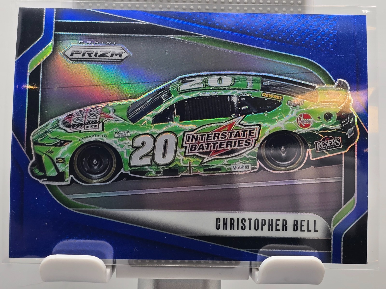 2025 Prizm Racing – #143 Christopher Bell – Rides – Blue Prizm /199