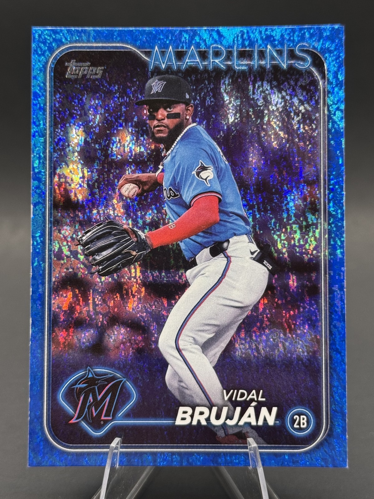 2024 Topps Update #US216 VIDAL BRUJAN Royal Blue