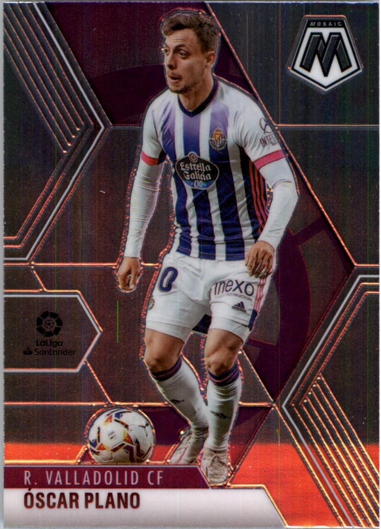 2020-21 Panini Mosaic La Liga #88 Oscar Plano – SCR