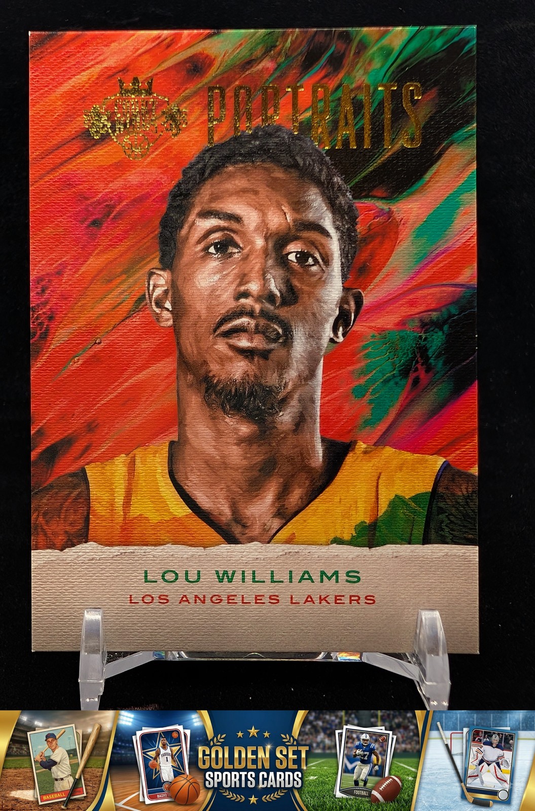 2016-17 Panini Court Kings #26 Lou Williams Portraits #/175