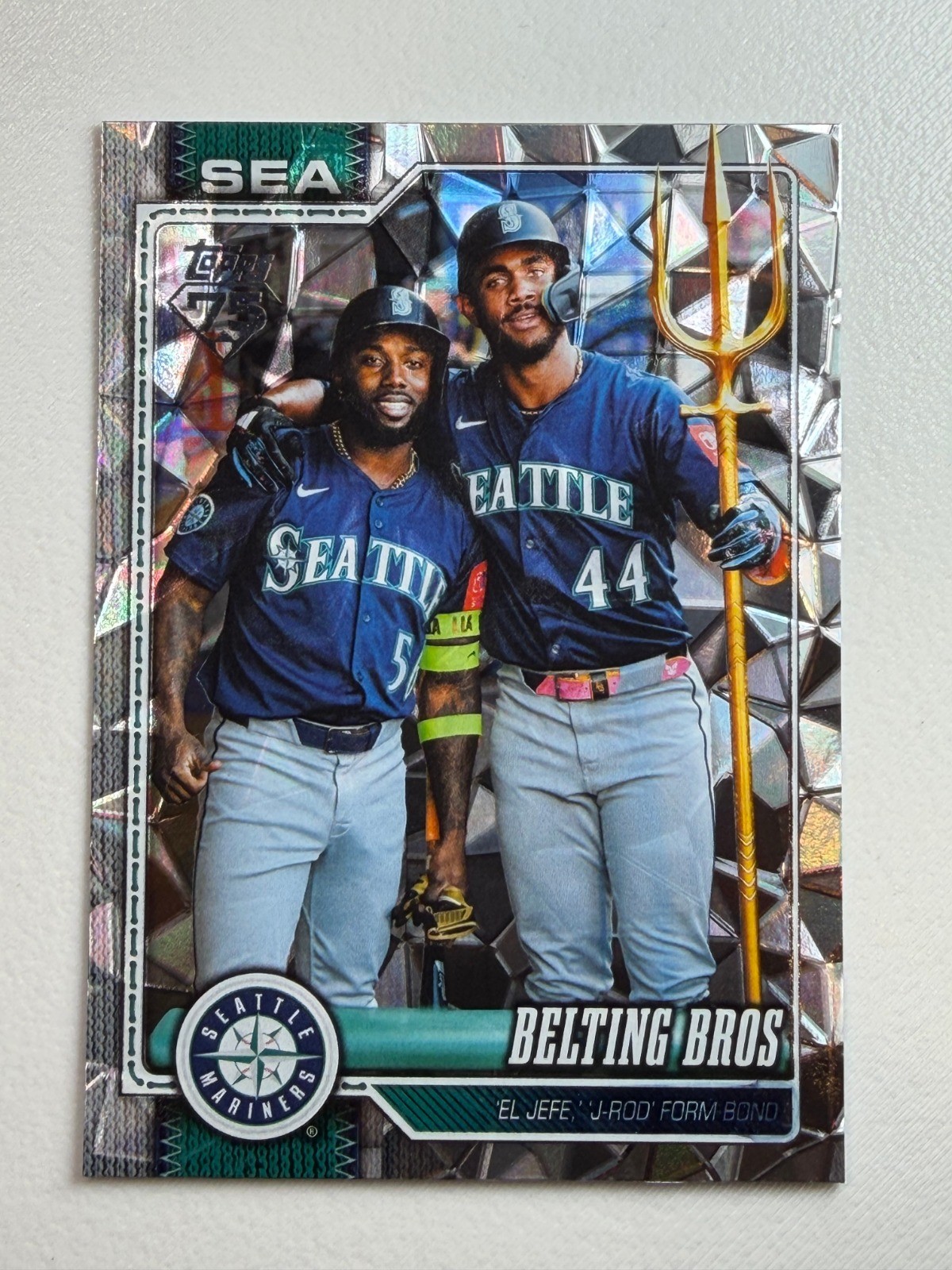 2026 Topps Series 2 – Diamante Foil Belting Bros #369