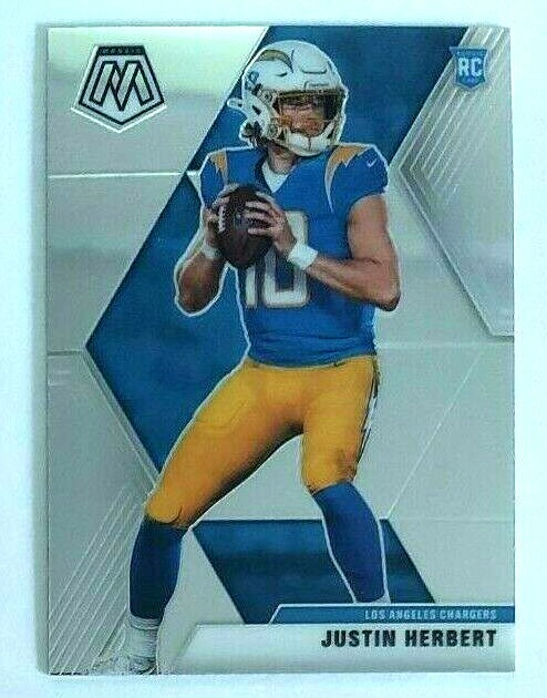 Justin Herbert Mosaic RC #204 Los Angeles Chargers Rookie 2020 Panini San Diego
