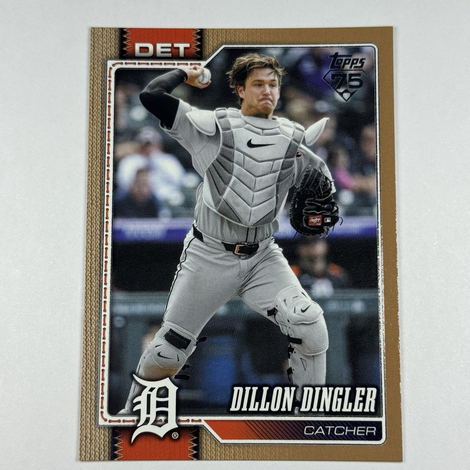 2026 Topps Series 2 – Dillon Dingler Gold /2026 #351 Tigers