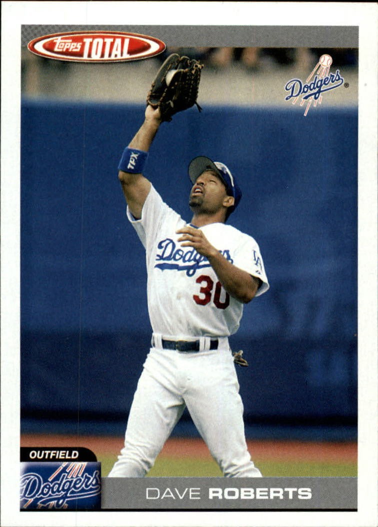 2004 Topps Total Baseball Card #368 Dave Roberts