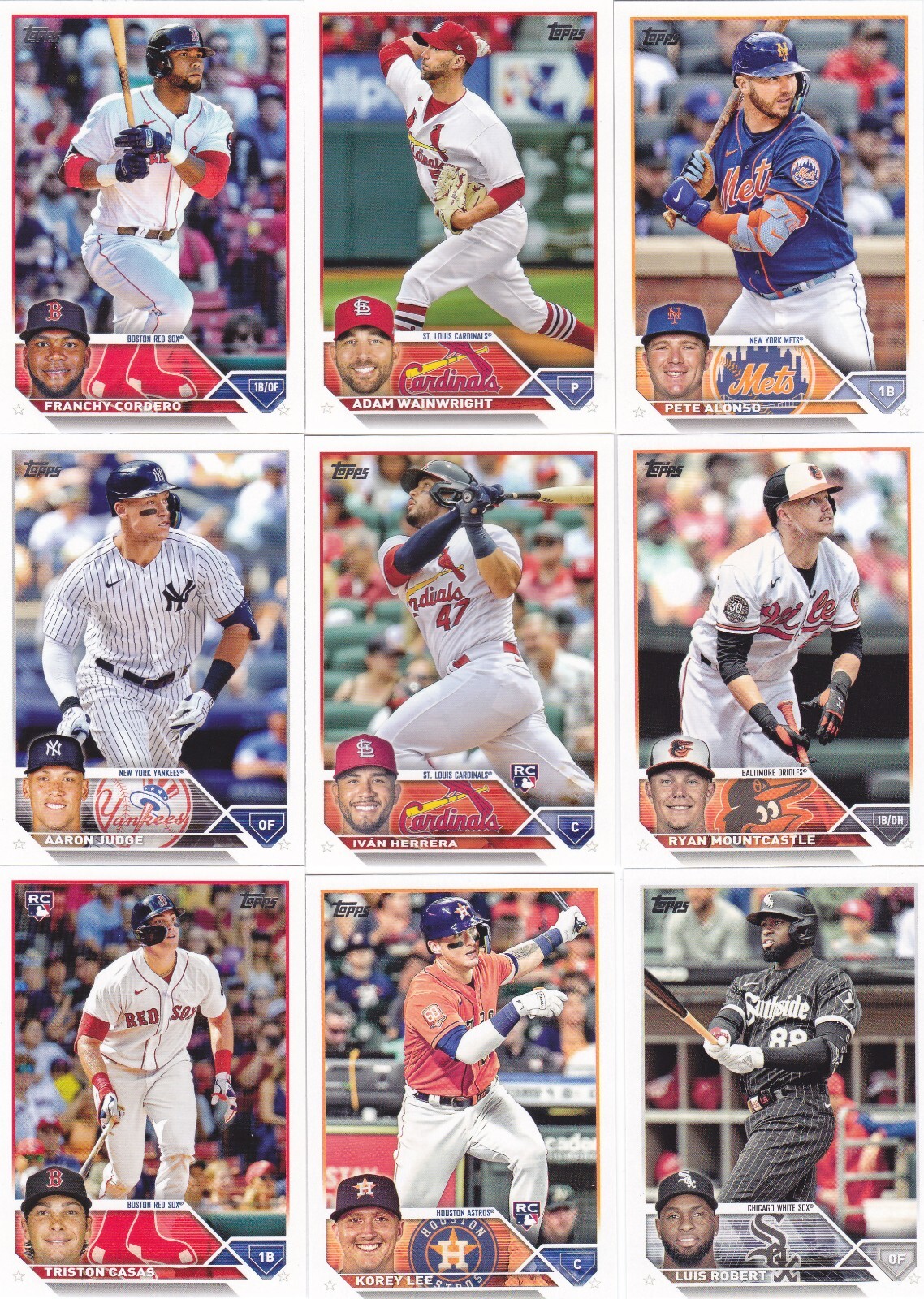 2023 Topps Series 1 Baseball singles | GET UP TO 50% OFF!