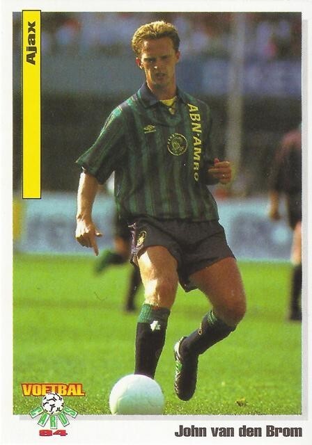 1993 – 1994 Panini Dutch Voetbal – Ajax (1 – 16) – Netherland / Holland
