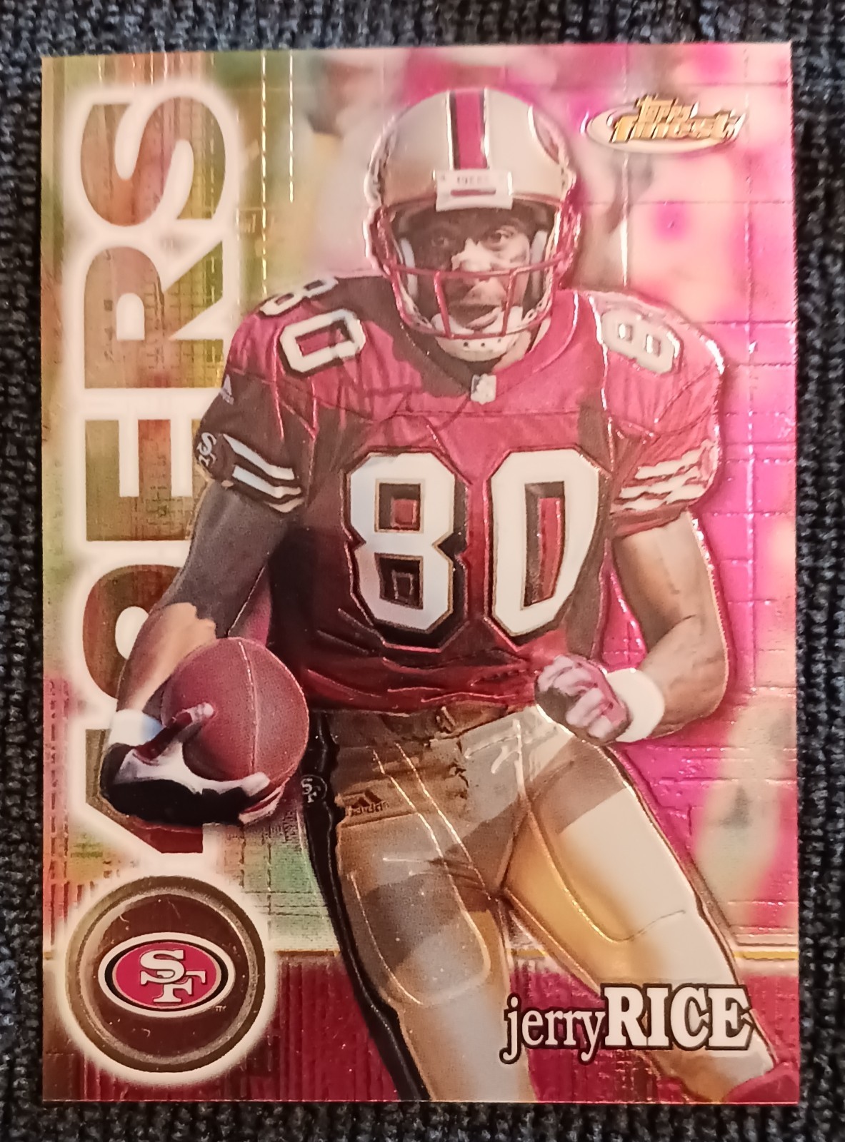 2000 Topps Finest – Jerry Rice #46 HOF 49ers NM/MT Condition!!!