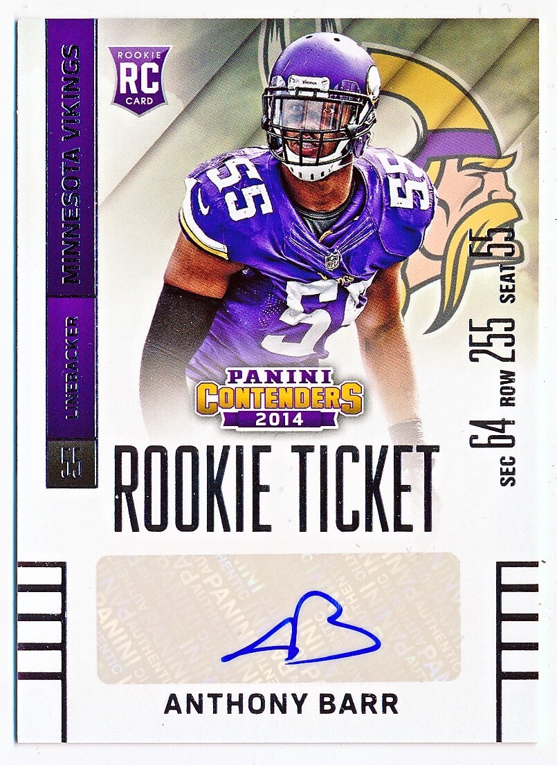 2014 Contenders Football Rookie Ticket Autograph Auto SP Rc – You Pick