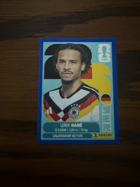 2026 Panini World Cup Sticker Album Blue Parallel YOU PICK Groups E-H