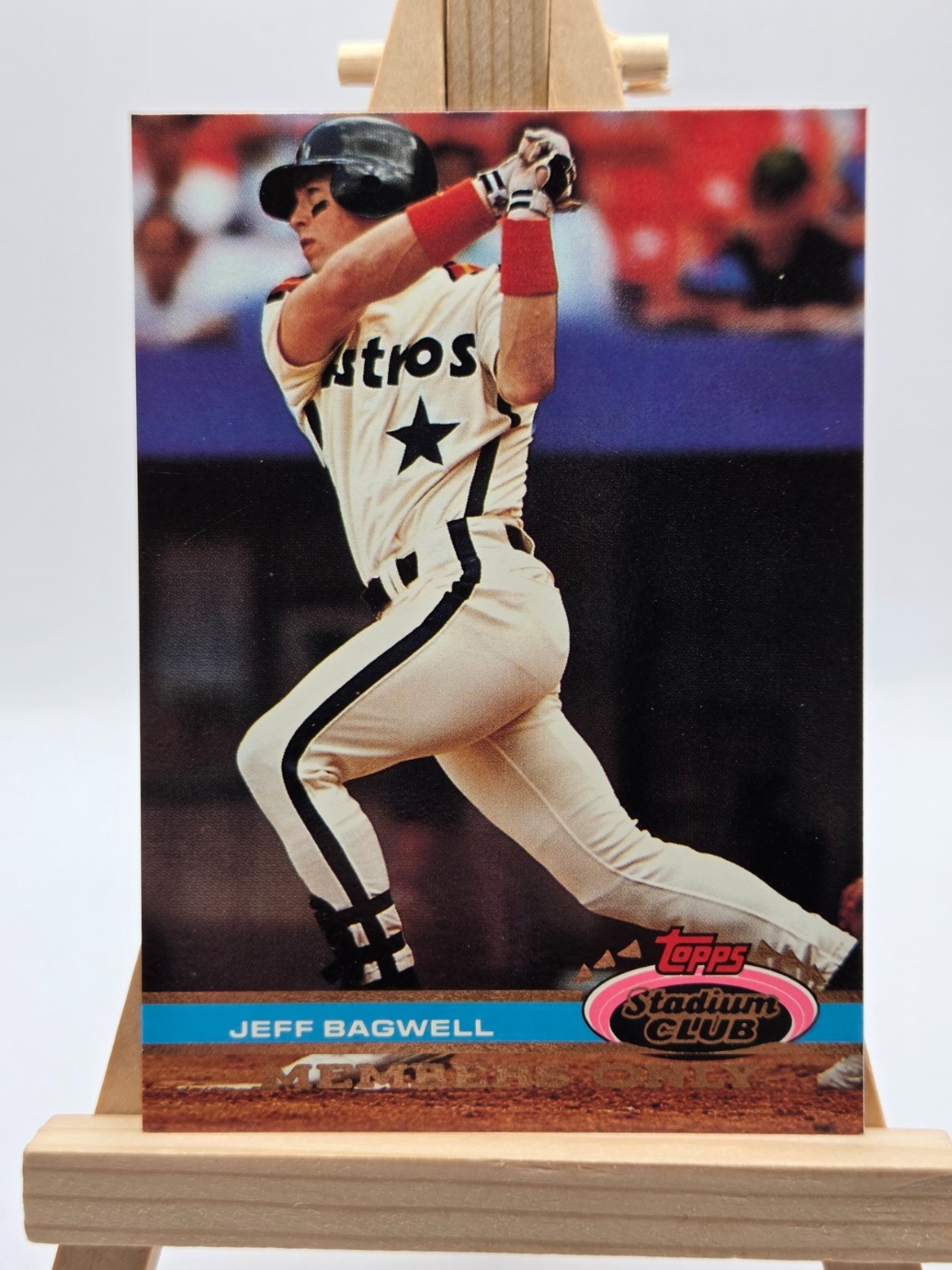 1991 Topps Stadium Club Jeff Bagwell Members Only Rookie RC NNO Astros HOF