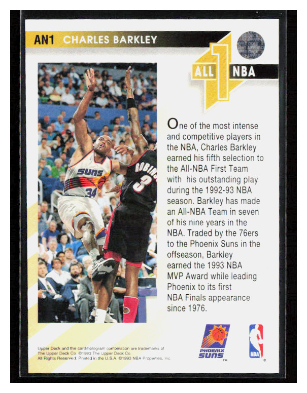 1993 Upper Deck All NBA #AN1 Charles Barkley