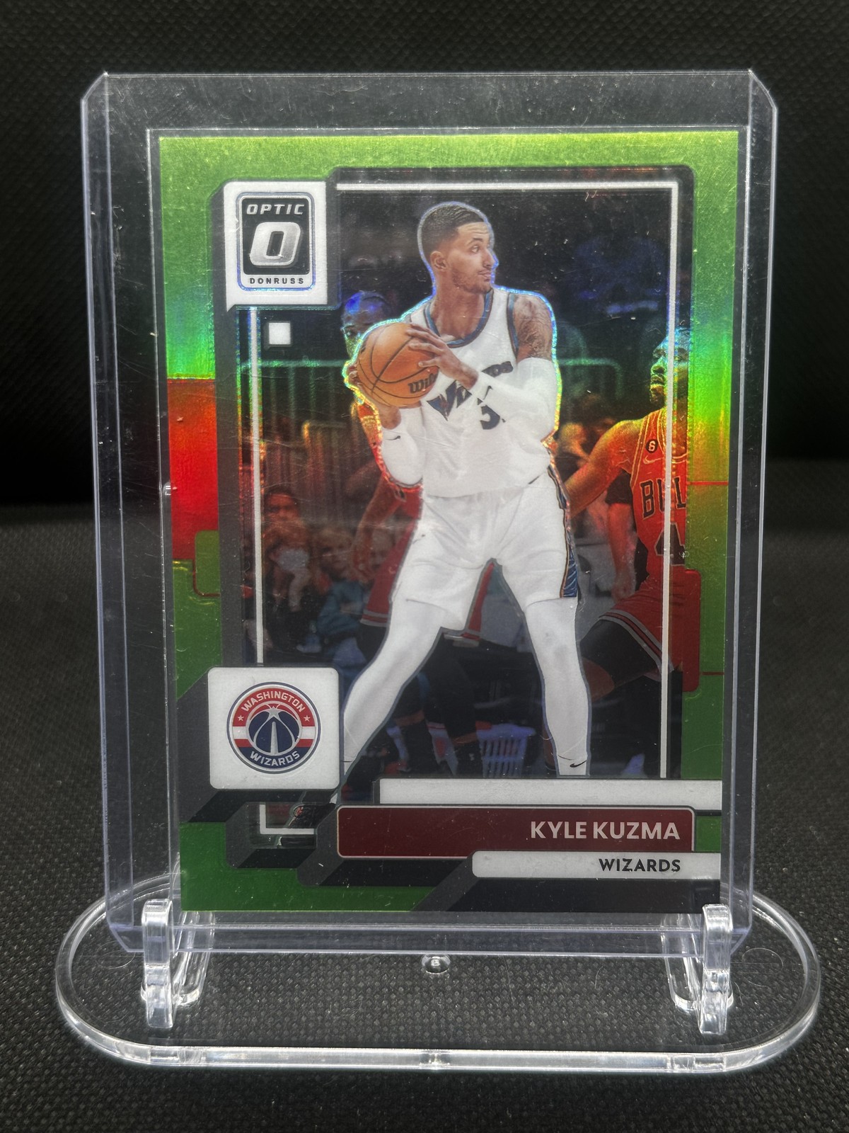 2022-23 Donruss Optic #155 Kyle Kuzma Lime Green #/149