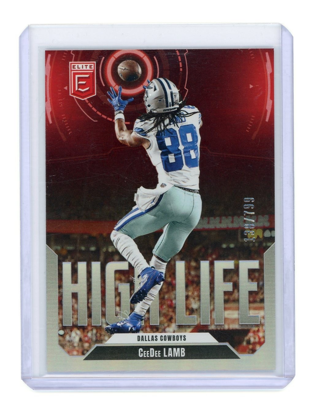 CeeDee Lamb 2025 Donruss Elite High Life /799 Dallas Cowboys