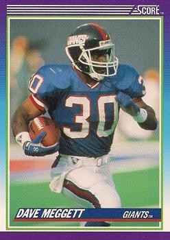 1990 Score #150 Dave Meggett