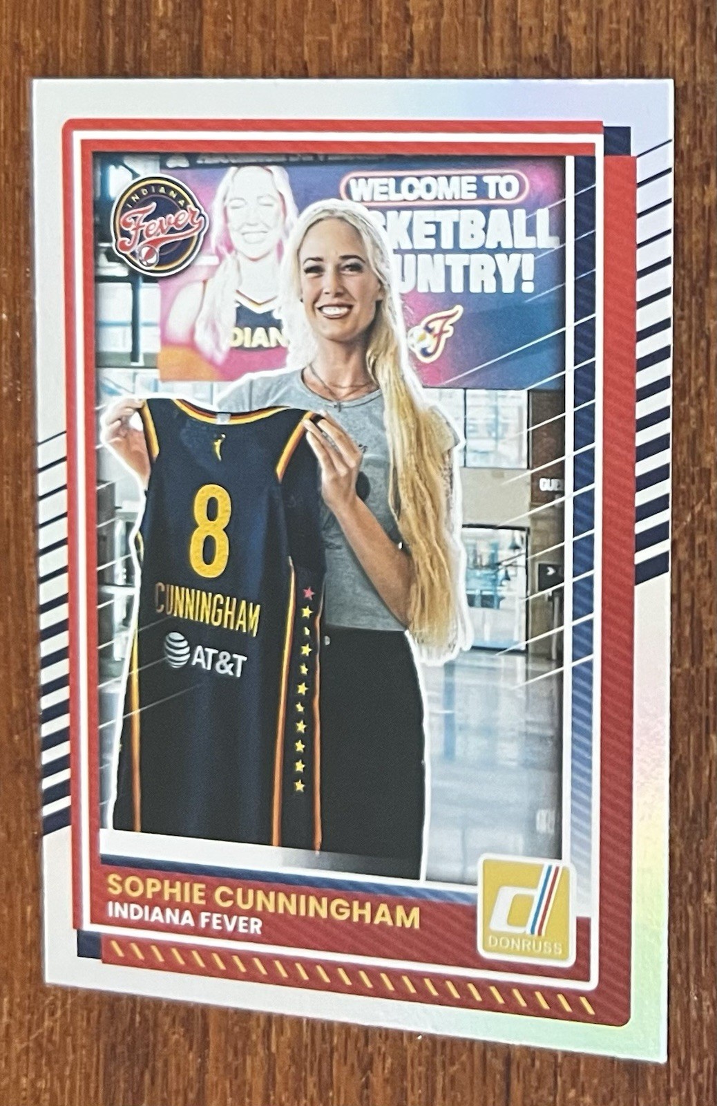 2025 Panini Donruss WNBA Sophie Cunningham #24 – Indiana Fever – 🔥 Silver ￼🏀
