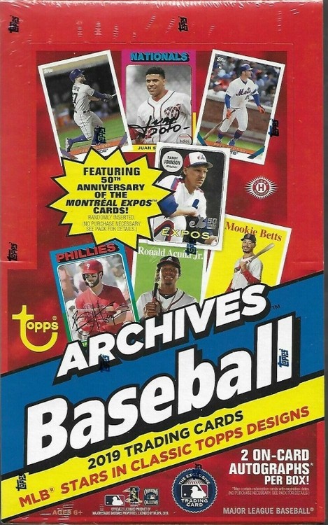 2019 Topps Baseball Archives Base, Insert, Parallel – Complete Your Set