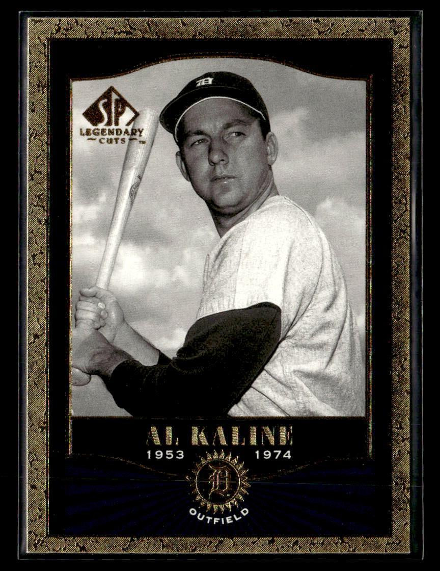 2001 SP Legendary Cuts #71 Al Kaline Card Detroit Tigers