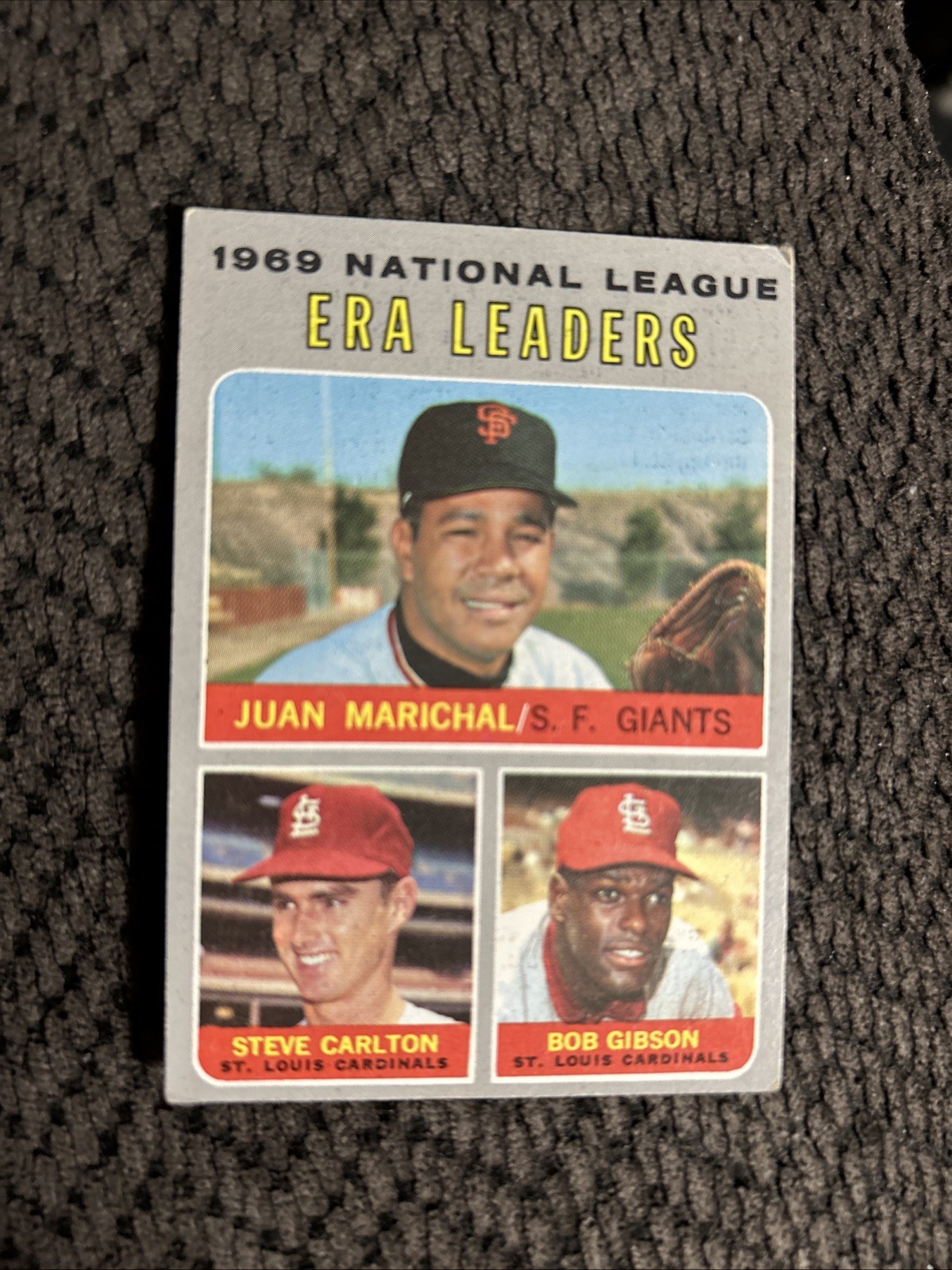 1970 Topps Marichal/Carlton/Gibson Seaver #67 Vintage Baseball Card Centered