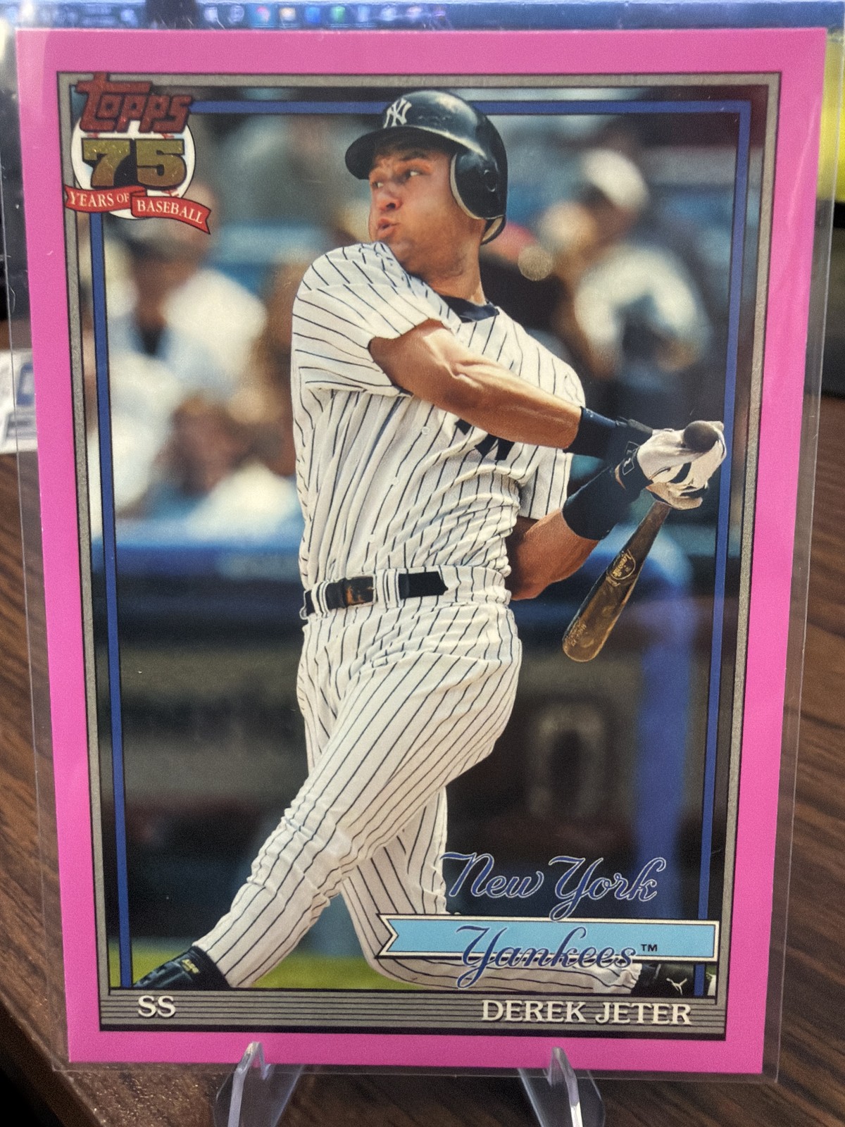 2026 Topps #T91-30 Derek Jeter 1991 Pink