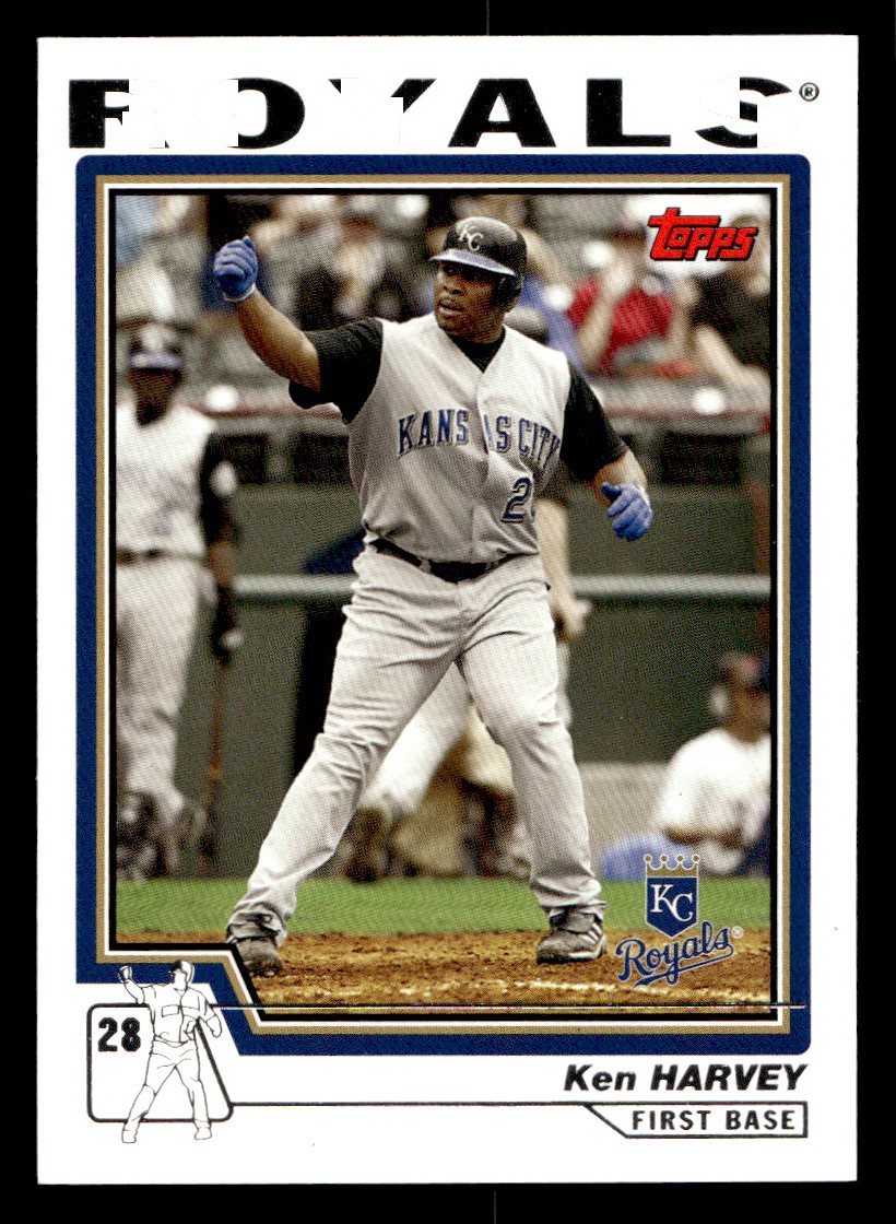 2004 Topps – Ken Harvey #462 Baseball Sports Card Raw Trading Card