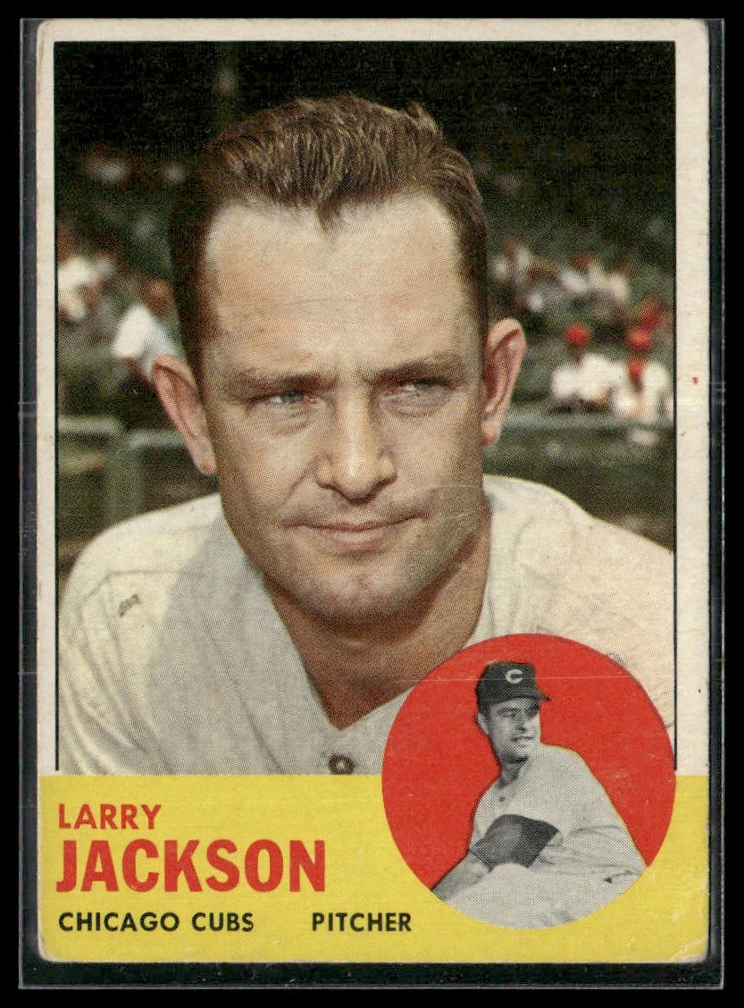 1963 Topps #95 Larry Jackson