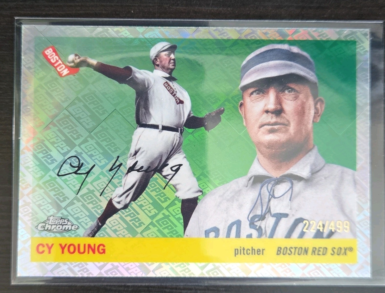 Cy Young Topps Anniversary /499 #251 Boston Red Sox