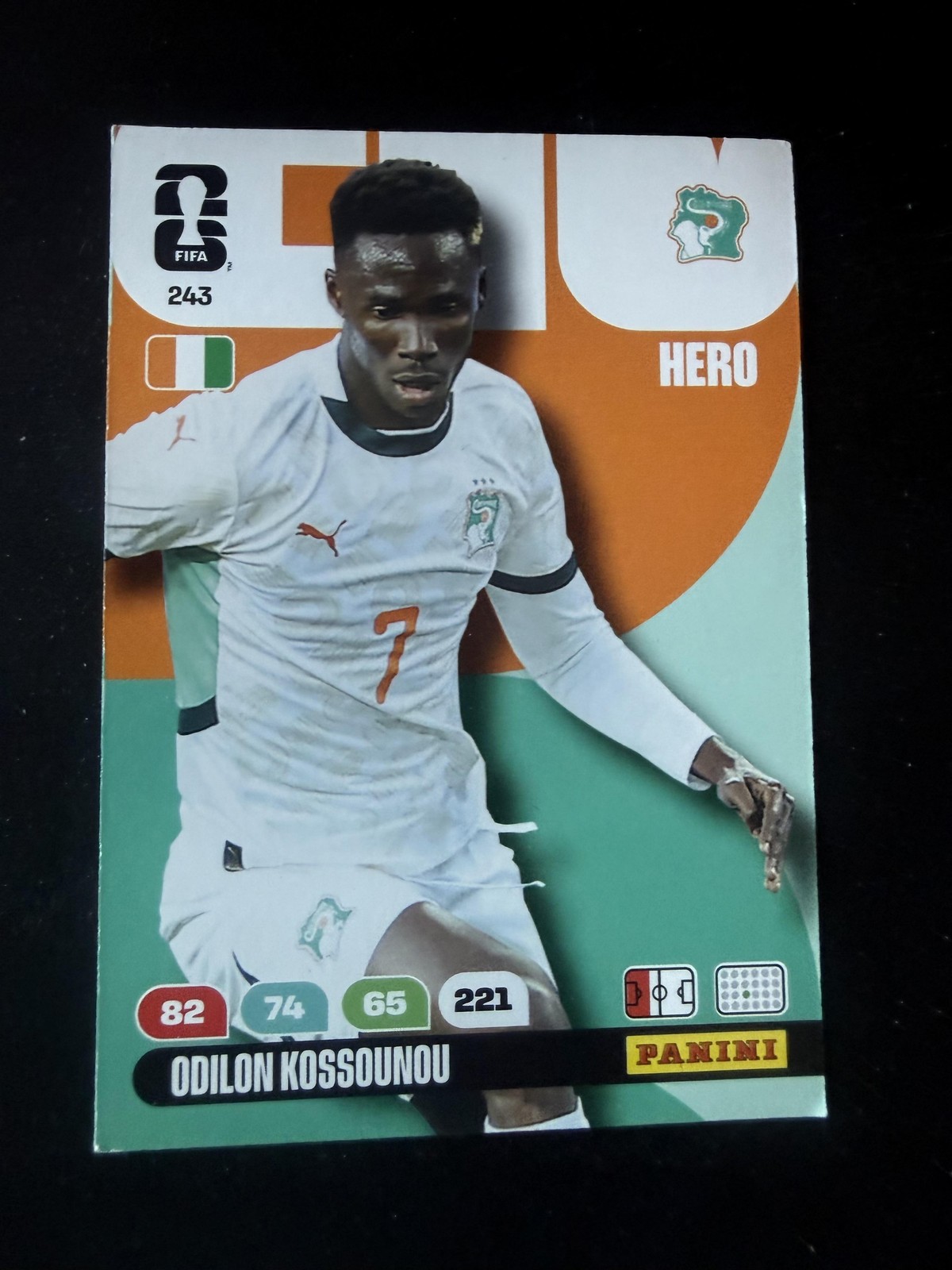 2026 Panini Adrenalyn XL FIFA World Cup Odilon Kossounou