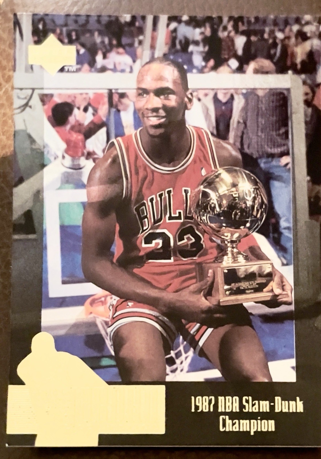 1995-96 Upper Deck Michael Jordan Collection 1988 Slam Dunk Champion
